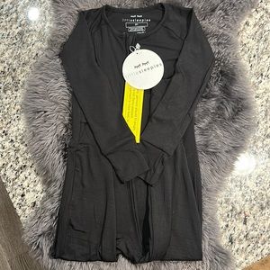 NWT Little Sleepies Black Bamboo Viscose Zippy 3T